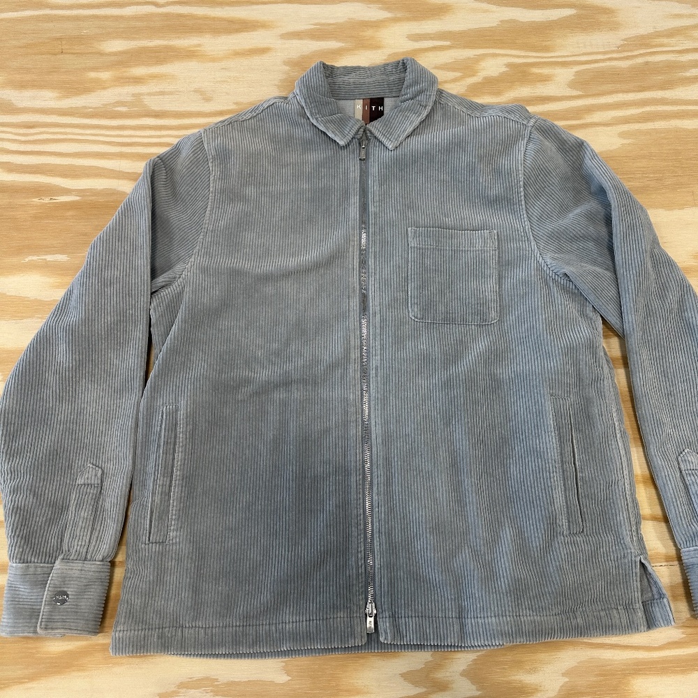 Kith Corduroy Ginza Shirt- Grey